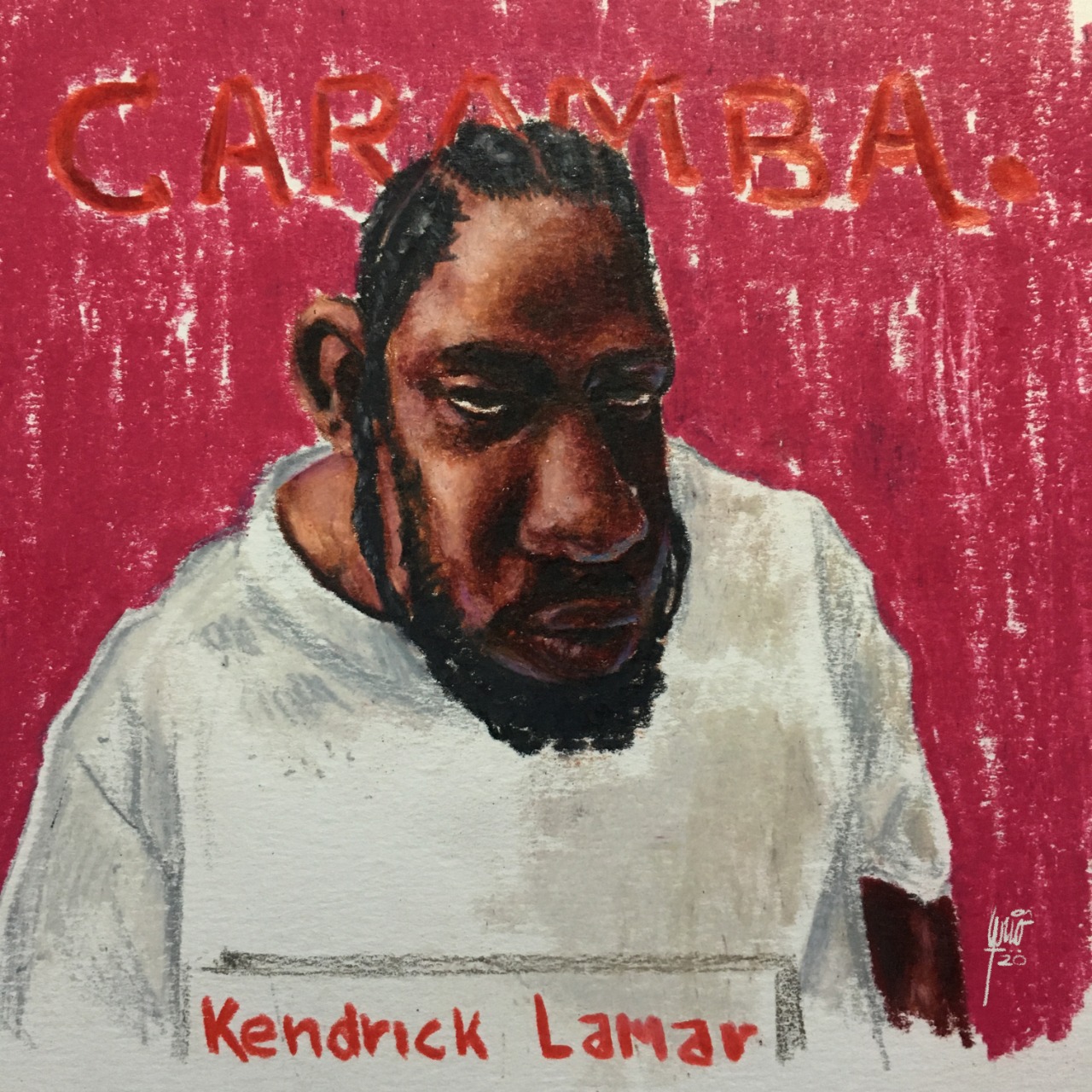 Kendrick Lamar, por Griô.